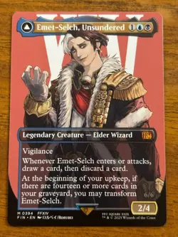 Emet-Selch, Unsundered - Hades, Sorcerer of Eld - Final Fantasy - MTG - 0394 - Image 1