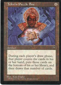 MTG: Visions: Teferi's Puzzle Box: Lightly Played Condition - Image 1