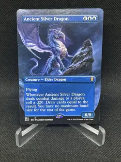 Ancient Silver Dragon (Borderless) Commander Legends: Battle for Baldur's... - Image 1