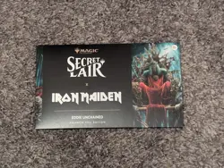 Secret Lair x Iron Maiden: Eddie Unchained Rainbow Foil Edition In Hand - Image 1
