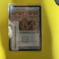 Lash of the Tyrant Magic mtg Moderate Play, English Pre-Release Promos x1 - Image 1