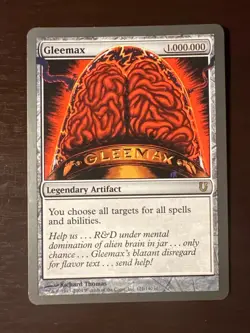 Magic the Gathering MTG Ungraded Gleemax Unhinged Excellent - Image 1