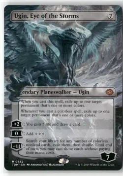 Ugin, Eye of the Storms (Borderless) Tarkir: Dragonstorm Regular 382 - Image 1