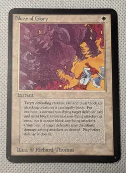 Blaze of Glory Alpha MtG Magic the Gathering Limited Edition - Image 3