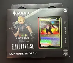 MTG FF Magic The Gathering Final Fantasy VII Commander Deck Cloud Limit Break - Image 1