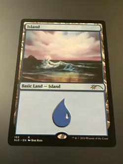 MTG Secret Lair x Bob Ross Island #103 NM - Image 1