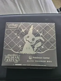 Pokemon TCG Paldean Fates Pokemon Center Elite Trainer Box ETB New Sealed - Image 1