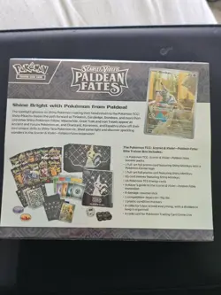 Pokemon TCG Paldean Fates Pokemon Center Elite Trainer Box ETB New Sealed - Image 2