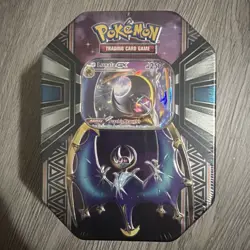 LUNALA GX TIN 2017 POKEMON LEGENDS OF ALOLA COLLECTOR FACTORY SEALED - Image 1