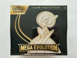 Pokemon TCG Mega Evolution Gardevoir ETB Elite Trainer Box New Factory Sealed - Image 1