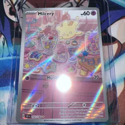 Milcery 152/142 Pokemon TCG Stellar Crown Illustration Rare Holo NM Free Ship - Image 1