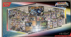 🔥Pokemon 🔥 TCG Lucario Tyranitar Ex Prismatic Evolution Premium Collection - Image 1