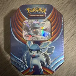 Glaceon GX Pokemon Evolution Celebrations Tin (2018) XY Evolutions - Brand New - Image 1