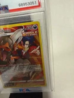 2022 Pokemon SW/SH Houndoom Brilliant Stars #TG10 Graded PSA 9 Mint - Image 4