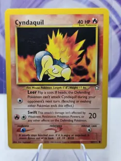 Cyndaquil 56/111 Pokemon Neo Genesis Common - Image 1