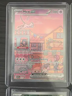 Pokemon 151 Illustration Rare Lot of 4 - 2x Snorlax Promo, Mew Promo, Psyduck NM - Image 2