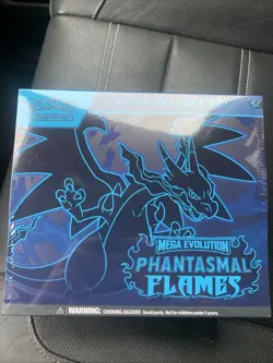NEW 2025 Pokemon Mega Evolution Phantasmal Flames Elite Trainer Box ETB, IN HAND - Image 1