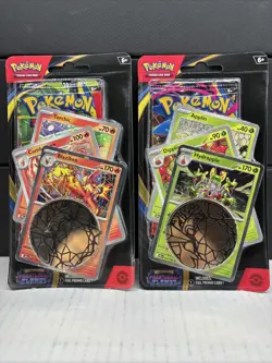 Pokemon Mega Evolutions Phantasmal Flames Blister Pack Set Blaziken Hydrapple ?? - Image 1