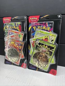 Pokemon Mega Evolutions Phantasmal Flames Blister Pack Set Blaziken Hydrapple ?? - Image 2