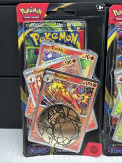 Pokemon Mega Evolutions Phantasmal Flames Blister Pack Set Blaziken Hydrapple ?? - Image 5