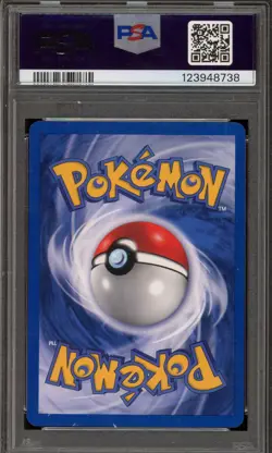 Pokemon Birthday Pikachu Black Star Holo Promo #24 PSA 8 - Image 2