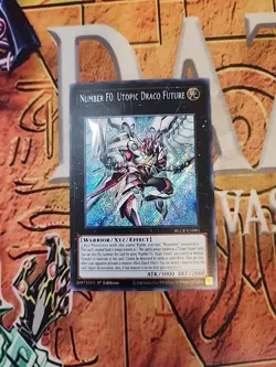 Number F0: Utopic Draco Future BLCR-EN085 Secret Rare 1st Ed NM Yugioh - Image 1