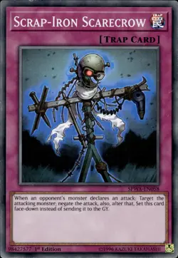 Scrap-Iron Scarecrow - Super Rare 1st Edition SPWA-EN058 - MP - YuGiOh - Image 1