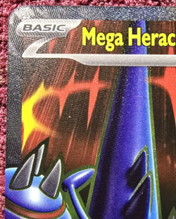 Pokemon Mega Heracross EX 108/094 Phantasmal Flames SR Full Art English Card TCG - Image 2
