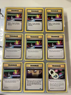Pokemon Cards Binder Lot 100+ Cards - Image 3