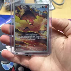 Magby 186/182 Pokemon TCG Scarlet & Violet: Paradox Rift Illustration Rare Card - Image 1