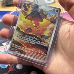 Magby 186/182 Pokemon TCG Scarlet & Violet: Paradox Rift Illustration Rare Card - Image 5