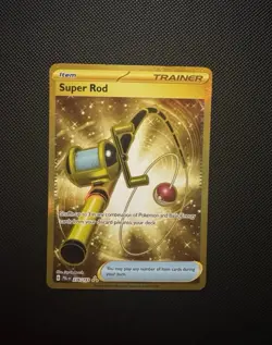 Super Rod 276/193 Sv02: Paldea Evolved Hyper Rare Gold Card Pokemon TCG - Image 1