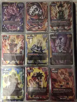 DragonBall Z Fusion World Collection All Cards Are NM Holo. Read Description - Image 1