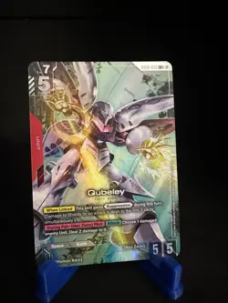 Qubeley LR+ - GD02-036 - Dual Impact Gundam TCG Card Game - English - Image 1