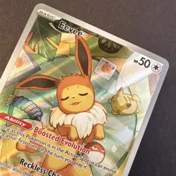 EEVEE 173 holo FA Scarlet & Violet Black Star Promo Pokemon TCG card - Image 3