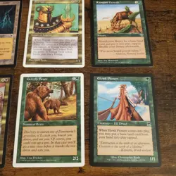 Original Vintage 1994 1995 Magic The Gathering Black Card Lot RARE D&D Legendary - Image 2