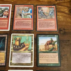 Original Vintage 1994 1995 Magic The Gathering Black Card Lot RARE D&D Legendary - Image 3