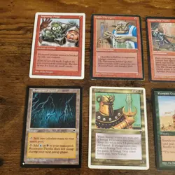 Original Vintage 1994 1995 Magic The Gathering Black Card Lot RARE D&D Legendary - Image 4
