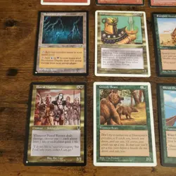 Original Vintage 1994 1995 Magic The Gathering Black Card Lot RARE D&D Legendary - Image 5