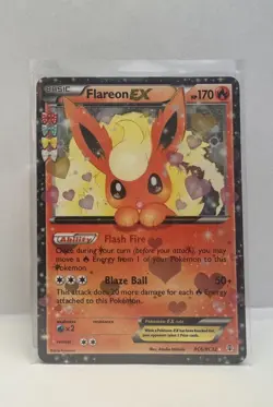 Flareon EX RC6-32 Generations: Radiant Collection Holo Pokemon Card - Image 1