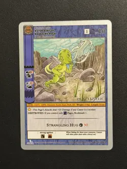 Metazoo - Water Baby Of Massacre Rock 126/163 Nightfall Non Holo Playtester Card - Image 1