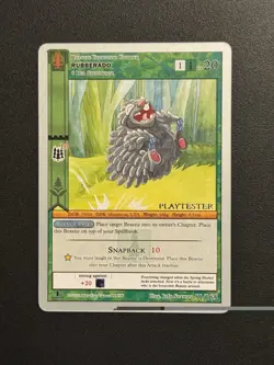 Metazoo Playtester Rubberado 51/165 Wilderness Non Holo Card - Image 1
