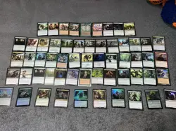 MTG Xtra large ELF+ Elven Magic The Gathering Cards +Xtras Added! - Image 1