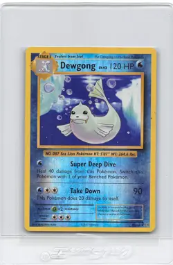 Dewgong 29/108 - XY Evolutions - Reverse Holo RARE - 2016 POKEMON CARD - LP/MP - Image 1