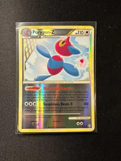 Porygon-Z - 7/102 - Holo Rare Reverse Holo HGSS - Triumphant NM Pokemon Card - Image 1