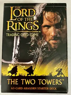 Lord of the Ring Trading Card Game-The Two Towers-Aragorn Starter Deck - Image 1