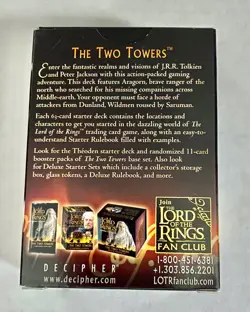 Lord of the Ring Trading Card Game-The Two Towers-Aragorn Starter Deck - Image 2