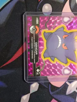 Gengar #94 - Crystal Holo Box Hit - Crystal Dark Black - Pokemon Card - Image 3