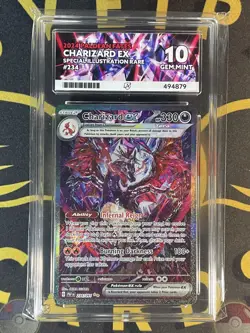 Charizard ex - 234/091 - Paldean Fates - ACE 10 - English Pokemon Card - Image 1