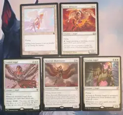 5x MTG Powerful White Angel Spells! Mythic And Rares! NM Mint! Ships Fast! - Image 1